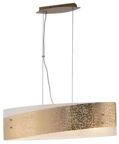 Φωτιστικό Οροφής - Ράγα I-Paris/S4 E27 120x75x20 Gold Luce Ambiente Design