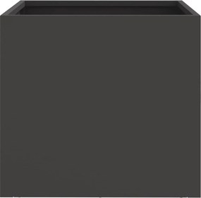 vidaXL Ζαρντινιέρα Μαύρη 32x30x29 εκ. από Χάλυβα