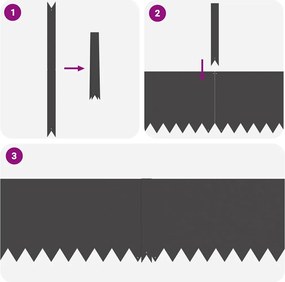 vidaXL Περίγραμμα γκαζόν 10 pcs Μαύρο 100 x 0,05 x 30 εκ