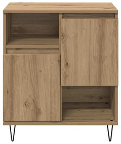 vidaXL Παραδοσιακά Πλευρικά Έπιπλα 2 pcs artisan δρυς 120 x 35 x 70 εκ