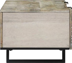vidaXL Τραπεζάκι σαλονιού Λευκό 100 x 54 x 40 εκ Επεξεργασμένο Ξύλο