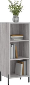 vidaXL Ντουλάπι Γκρι sonoma 34,5x32,5x90εκ. από Επεξεργασμένο Ξύλο