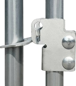 vidaXL Κοτέτσι - Κλουβί Εξωτ. Χώρου 2x2x1,92 μ. Γαλβανισμένος Χάλυβας
