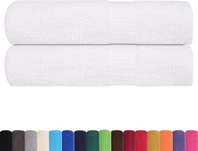 vidaXL Χειροπετσέτες FROGN 2 τεμ. Λευκές 50x100 εκ. 360 γρ./τ.μ.