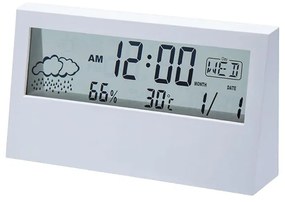Ψηφιακό ρολόι με Θερμόμετρο - YQ618E - 618913 - White-618913_w