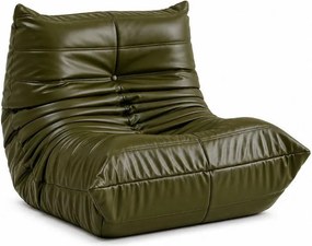 Πολυθρόνα Nextdeco Togo eco leather λαδί Υ70x97x85εκ.