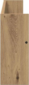 vidaXL Ράφι Περιοδικών με ράφι 2 pcs Artisan Oak 80 x 12 x 30 εκ