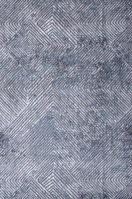Γραμμικό χαλί γκρι μπλε Ostia 7100/953  - Colore Colori 1,40x2,00