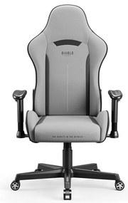 Καρέκλα Παιχνιδιού Diablo Chairs X-Starter Μαύρο Γκρι