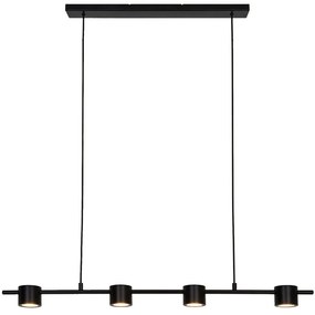 Φωτιστικό Οροφής - Ράγα Prima 4258200 Led Black Viokef Μέταλλο