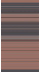 Πετσέτα Θαλάσσης (86x160) Melinen Stripes Brown