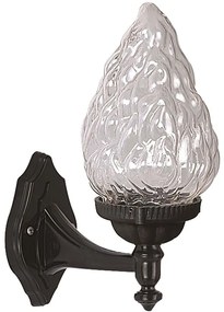 Φωτιστικό Τοίχου - Απλίκα 685AVN1277 25x15x35cm E27 40W Black Opviq