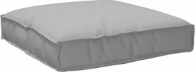 vidaXL Μαξιλάρι Γκρι 80 x 80 x 12 cm Ύφασμα Όξφορντ