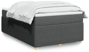 ΚΡΕΒΑΤΙ BOXSPRING ΜΕ ΣΤΡΩΜΑ ΣΚΟΥΡΟ ΓΚΡΙ 120X200 ΕΚ. ΥΦΑΣΜΑΤΙΝΟ 3285561