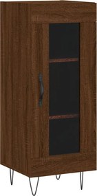 vidaXL Ντουλάπι Καφέ Δρυς 34,5 x 34 x 90 εκ. Επεξεργασμένο Ξύλο