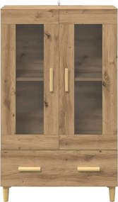 vidaXL Highboard Artisan Oak 70 x 31 x 115 εκ Επεξεργασμένο ξύλο