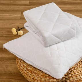 Κάλυμμα Στρώματος Ημίδιπλο (120x200+40) Αδιάβροχο Καπιτονέ Melinen