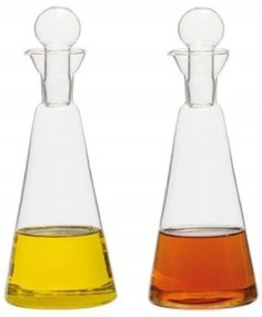 Λαδόξιδο Ball-Shaped Anti-Drip (Σετ 2Τμχ) LBTAH-MS71502 18x9x17,5cm 200ml Clear Andrea House Crystal