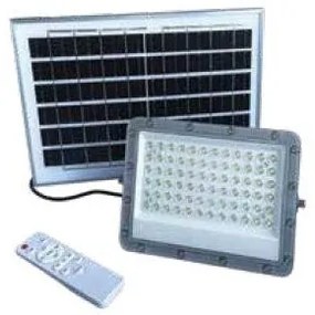 Ηλιακός Προβολέας Κήπου LED 6500Κ Μαύρο 12W 47-00705 ΦOS_ME-47-00705-Μαύρο 47-00705
