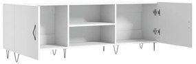 vidaXL Έπιπλο Τηλεόρασης Λευκό 150x30x50 εκ. από Επεξεργασμένο Ξύλο