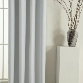 Beauty Home Κουρτίνα Full Blackout σκίασης με 8 κρίκους Soft Art 8391 Ice-Ecru 140x270 Πάγου