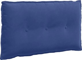 vidaXL Μαξιλάρι Πλάτης Μπλε Αστυνομίας 80 x 50 x 19 cm