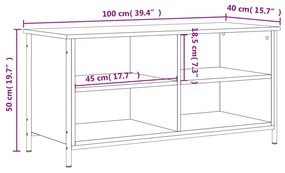 ΈΠΙΠΛΟ ΤΗΛΕΟΡΑΣΗΣ SONOMA ΔΡΥΣ 100X40X50 ΕΚ. ΕΠΕΞ. ΞΥΛΟ 832774