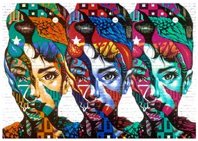 Φωτοταπετσαρία - Colorful Faces 400x280