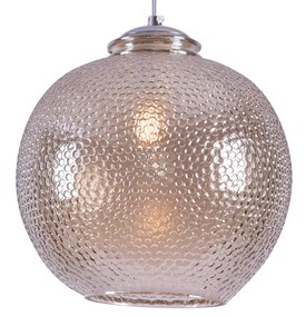 SE331520-01 MARZIA PENDANT SMOKE GLASS E4
