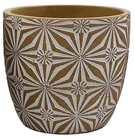 Κασπώ (Φ13x12.5) Marhome Καφέ/Λευκό 06-20051