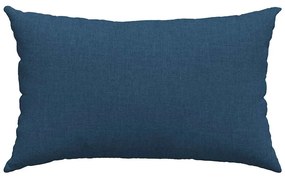vidaXL Μαξιλάρι Καναπέ 2 pcs Μπλε 50 x 30 cm ύφασμα