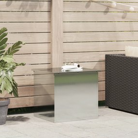 vidaXL Υπαίθριο κουτί αποθήκευσης - 55x50.5x50 εκ. από γαλβανισμένο ατσάλι