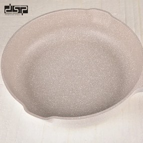 Αντικολλητικό τηγάνι με καπάκι - 2.7L - CA005-CD24-Beige - DSP - 565701