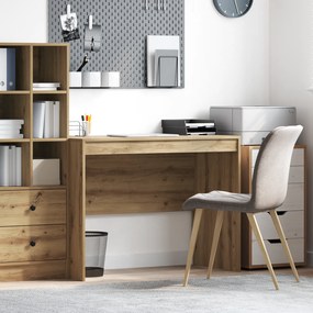 vidaXL Γραφείο Artisan Oak MDF 100 x 50 x 76 εκ. Απλό