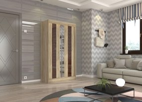 Ντουλάπα Nabi 120 συρόμενη-Drus-Kafe