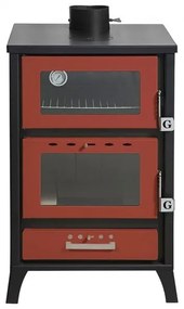 Σόμπα ξύλου MG 500 22kW GEKAS STOVES MG500 RED Κόκκινο