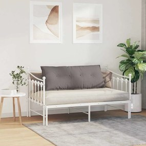 vidaXL Μαξιλάρι Πλάτης Taupe 120 x 19 x 50 εκ ύφασμα