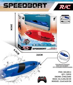 Τηλεκατευθυνόμενο σκάφος - 689-2 2.4G - 215556