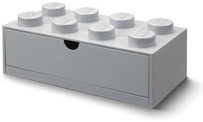 Κουτί αποθήκευσης LEGO®ορθογώνιο μεγάλο γκρι συρταρωτό 31,6x15,8 x11,3cm