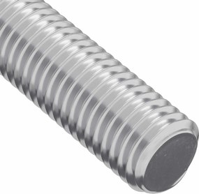 vidaXL Ράβδος Με Σπείρωμα 800 pcs Ασημί Ατσάλι