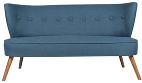 Καναπές Διθέσιος Bienville 558ZEN1208 141x73x77cm Blue