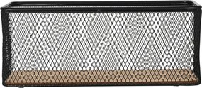 Καλάθι Αποθήκευσης (30.5x16.5x12.5) Estia Wired Μαύρο 02-27681