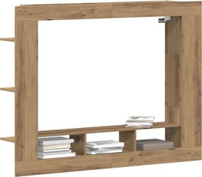 vidaXL Ντουλάπι TV 152 x 22 x 113 εκ. artisan δρυς Επεξεργασμένο ξύλο