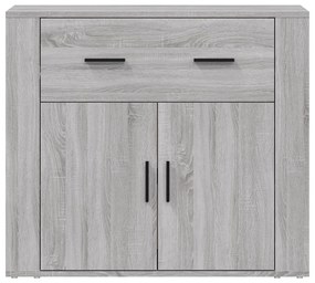 vidaXL Ντουλάπι Γκρι Sonoma 80x33x70 εκ. από Επεξεργασμένο Ξύλο