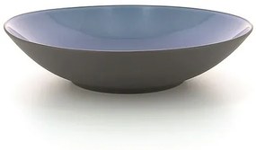 EQUINOXE CIRRUS BLUE DEEP COUPE PLATE 24CM 1000ML ΣΕΤ 6 τμχ - Espiel