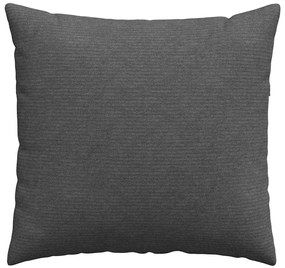 vidaXL Μαξιλάρι Καναπέ 2 pcs Σκούρο Γκρι 50 x 50 cm