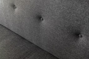 3-Seat Sofa-Bed Zola - Dark Grey Dark Grey