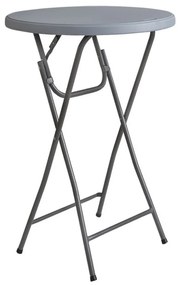 Τραπέζι Catering-Συνεδρίου Hamlet 01-01-884 Πτυσσόμενο Φ80x110cm Grey