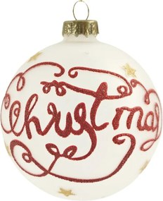 Γυάλινο στολίδι Opaque-Diafano