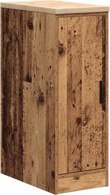vidaXL ντουλάπι αποθήκευσης γκαράζ 30x51x85 εκ μασίφ ξύλο πεύκο